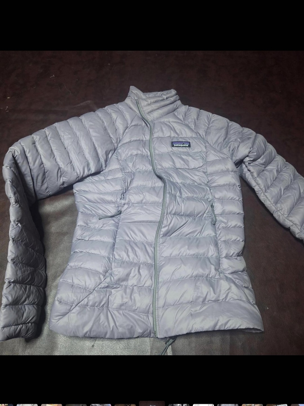 Patagonia Women's Puffer Jacket — Light Gray